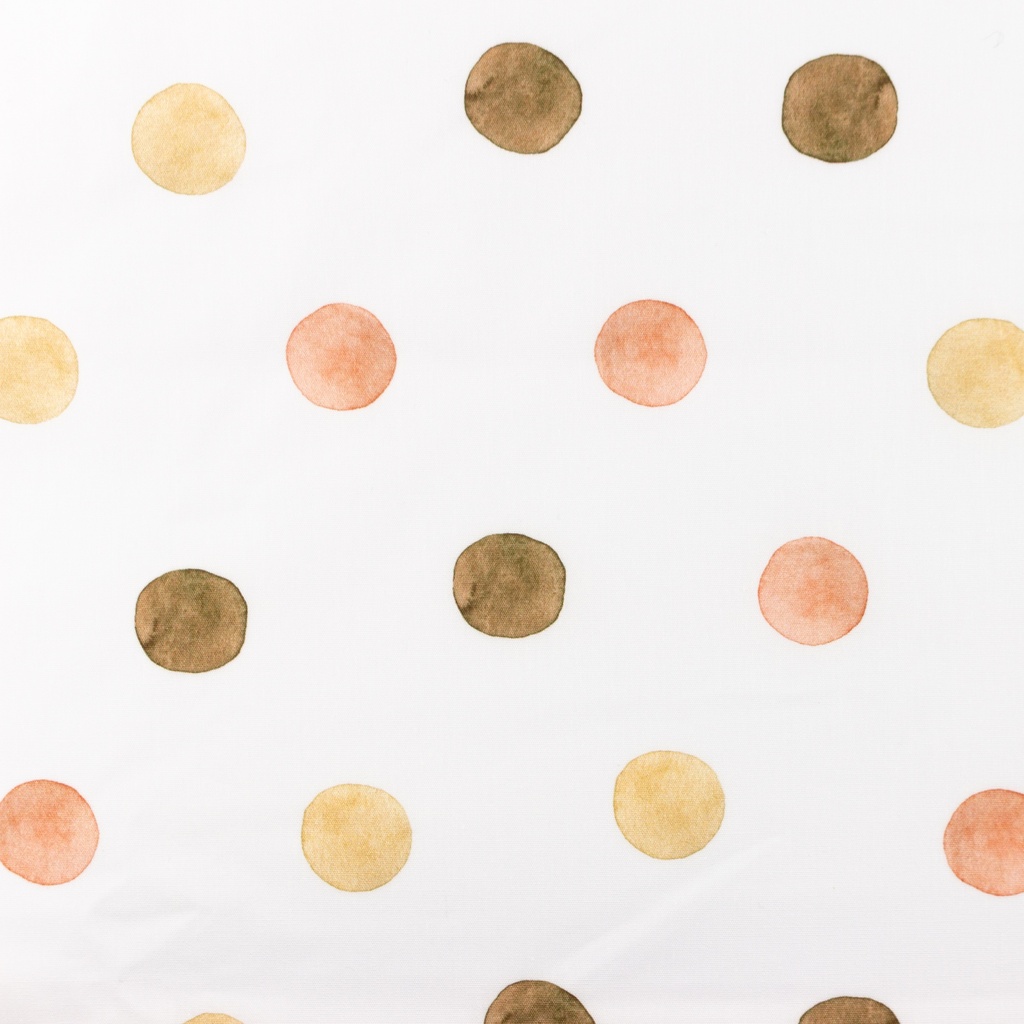 [S1276R] Poplin Digital Printed Mix Daisy Snoozy Fabrics