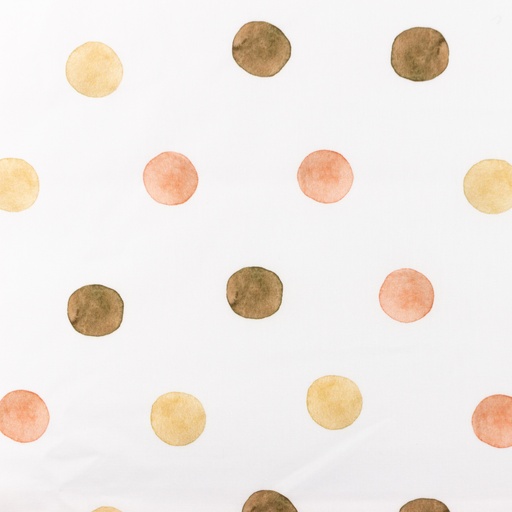 [S1276R] Poplin Digital Printed Mix Daisy Snoozy Fabrics