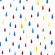 [S1404R-187063] [S1404R] Poplin Printed Raindrops Snoozy Fabrics (Multi)