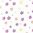 [S1406R-187079] [S1406R] Poplin Printed Flowers Snoozy Fabrics (Multi)