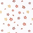 [S1406R-187080] [S1406R] Popelín Impreso Flores Snoozy Fabrics (Piedra Rojo)