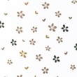 [S1406R-187082] [S1406R] Popelín Tištěno Květiny Snoozy Fabrics (Taupe)