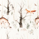 [S1279R-185995] [S1279R] Poplin Digital Printed Mix Clay Snoozy Fabrics (Design A)