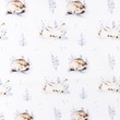 [S1280R-186005] [S1280R] Poplin Digital Printed Mix Snowy Snoozy Fabrics (Design C)