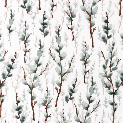 [S1281R] Poplin Digital Printed Mix Marsh Snoozy Fabrics