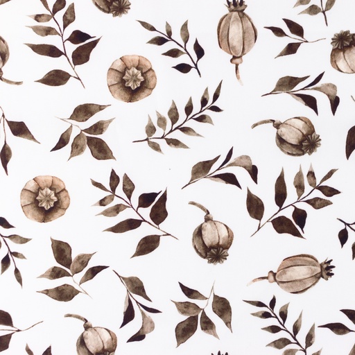 [S1284R] Poplin Digital Printed Mix Frenchie Snoozy Fabrics