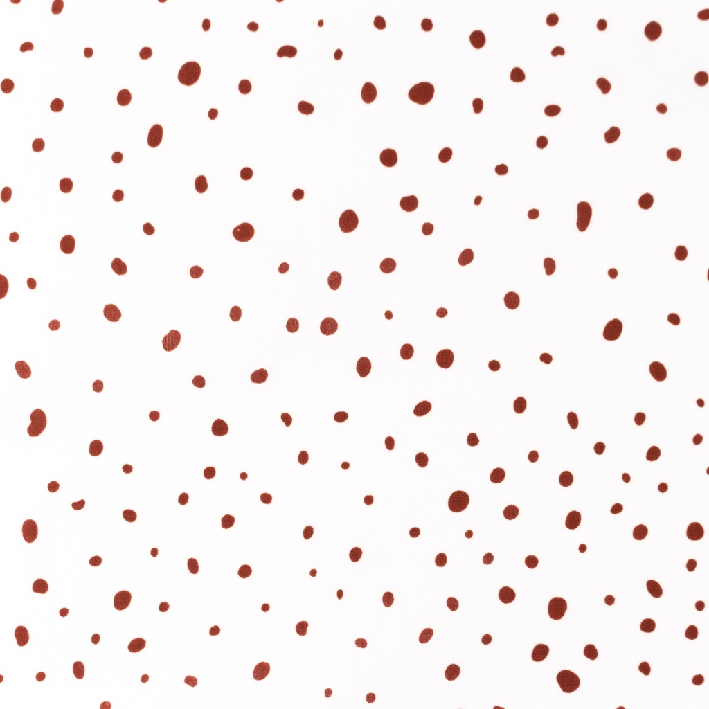 [S1402R] Popeline Bedruckte Kleine Punkte Snoozy Fabrics