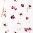 [S1287R-186052] [S1287R] Poplin Digital Printed Mix Jacky Snoozy Fabrics (Flowers)