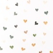 [S1388R-186945] [S1388R] Poplin Printed Hearts Snoozy Fabrics (Old Green)