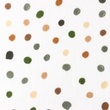 [S1391R-186966] [S1391R] Double Gauze Crinkled Printed Big Dots Snoozy Fabrics (Old Green)