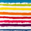 [S1393R-186978] [S1393R] Double Gauze Crinkled Printed Big Stripes Snoozy Fabrics (Multi)