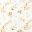 [S1415L-187218] [S1415L] Waffle Jersey Digital Printed Baby Animals Snoozy Fabrics (Design B)