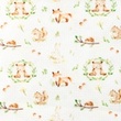 [S1415L-187219] [S1415L] Waffle Jersey Digital Printed Baby Animals Snoozy Fabrics (Design C)