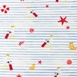 [S1430L-187318] [S1430L] Jersey Digital Printed Stripes and Friends Snoozy Fabrics (Design C)
