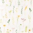 [S1463L-187563] [S1463L] Double Gauze Crinkled Digital Printed Leaves and Flowers Snoozy Fabrics (Design D)