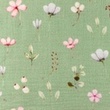 [S1467L-187590] [S1467L] Double Gauze Crinkled Digital Printed Flowers Snoozy Fabrics (Design B)