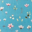 [S1467L-187591] [S1467L] Double Gauze Crinkled Digital Printed Flowers Snoozy Fabrics (Design C)