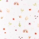 [S1482L-187686] [S1482L] Double Gauze Crinkled Digital Printed Bunnies Snoozy Fabrics (Design A)