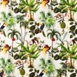 [S1476L-187649] [S1476L] Poplin Digital Printed Jungle Snoozy Fabrics (Design C)