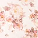 [S1455L-187505] [S1455L] Jersey Digital Printed Roses Snoozy Fabrics (Design A)