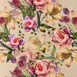 [S1485L-187708] [S1485L] Jersey Digital Printed Rosie Snoozy Fabrics (Design D)