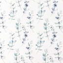 [S1507L-187845] [S1507L] Jersey Digital Printed Blue Flowers Snoozy Fabrics (Design A)