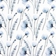 [S1508L-187852] [S1508L] Jersey Digital Printed Poppy Snoozy Fabrics (Design C)