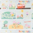 [S1552L-3684] [S1552L] Licence Digital Printed Peppa Pig ™© (Design D)