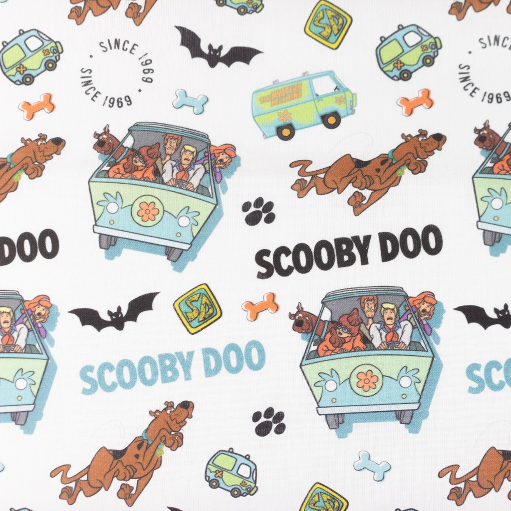[S1555L] Licence Digital Printed Scooby Doo & My Little Pony ™©
