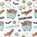 [S1555L-3681] [S1555L] Licence Digital Printed Scooby Doo &amp; My Little Pony ™© (Design A)