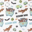 [S1555L-3681] [S1555L] Licence Digital Printed Scooby Doo & My Little Pony ™© (Design A)