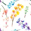 [S1548L-188095] [S1548L] Jersey Digital Printed Rainbow Flowers (Flower Branches)