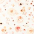 [S1541L-188051] [S1541L] Jersey Digital Printed Creamy Flowers (Flower)