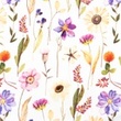 [S1539L-188039] [S1539L] Jersey Digital Printed Flower Sea (Flower Medium)
