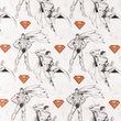 [S1550R-3682] [S1550R] Licence Digital Printed Superman ™© (Design B)