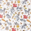 [S1553R-3685] [S1553R] Licence Digital Printed Tom &amp; Jerry ™© (Design E)
