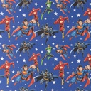 [S1557L-3681] [S1557L] Licence Digital Printed Justice League ™© (Design A)