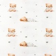 [S1416R-187227] [S1416R] Waffle Jersey Digital Printed Teddy Snoozy Fabrics (Design A)
