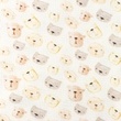[S1419R-187248] [S1419R] Waffle Jersey Digital Printed Brownie Snoozy Fabrics (Design D)