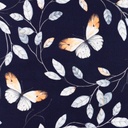 [S1537L-188024] [S1537L] Jersey Digital Printed Butterflies (Dark Blue)