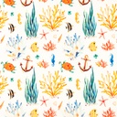 [S1533L-188000] [S1533L] Jersey Digital Printed Ocean Theme (Design A)