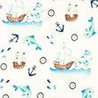 [S1533L-188002] [S1533L] Jersey Digital Printed Ocean Theme (Design C)