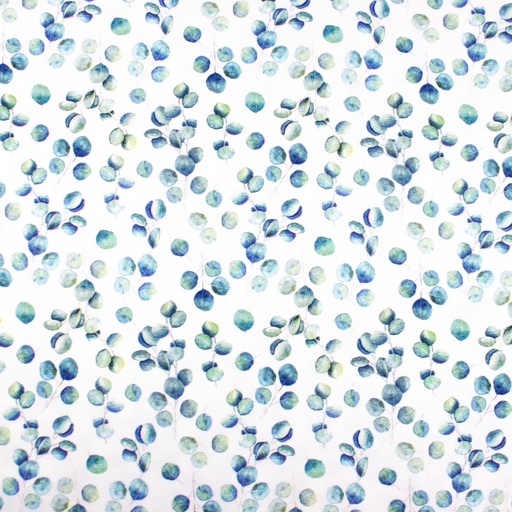 [S1670L] Jersey Digital Printed Eucalyptus Mix