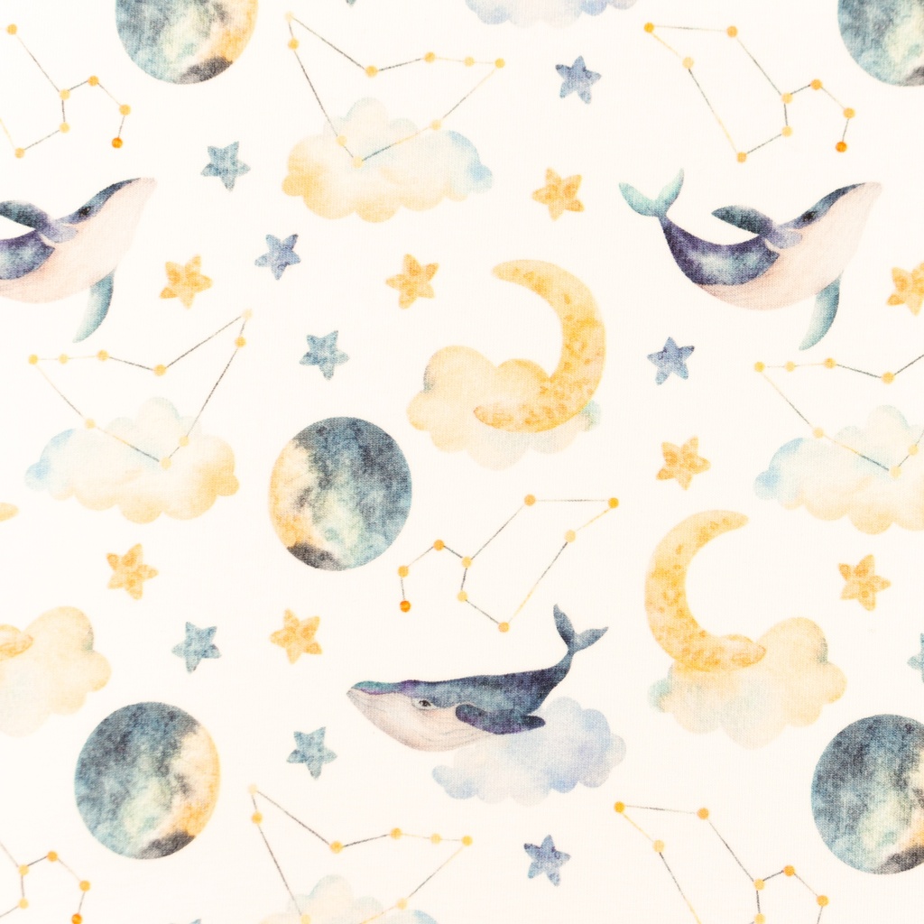 [S1674L] Jersey Digital Printed Galaxy