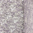 [S1679L-1173] [S1679L] Stickad Fleece Olly Snoozy Fabrics (Lavendel)