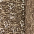 [S1679L-1176] [S1679L] Stickad Fleece Olly Snoozy Fabrics (Mocka)