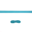 [653R-1181] [653R] Biasband Uni Katoen  20 x 3m (Oceaanblauw)