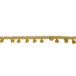 [001R-1013] [001R] Pom Pom Lace Small (Camel)