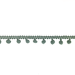 [001R-1110] [001R] Pom Pom Lace Small (Old Green)