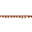 [001R-1126] [001R] Pom Pom Lace Small (Brick)